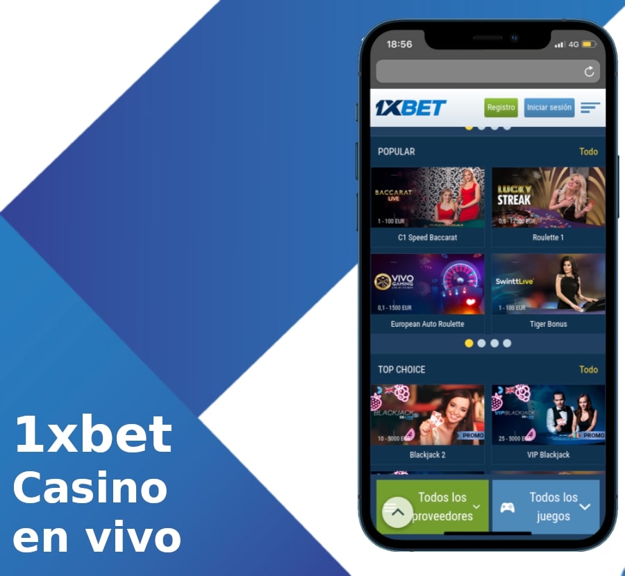 1xbet casino en vivo