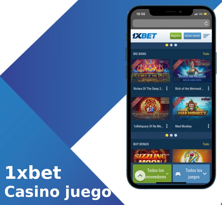 1xbet casino juego