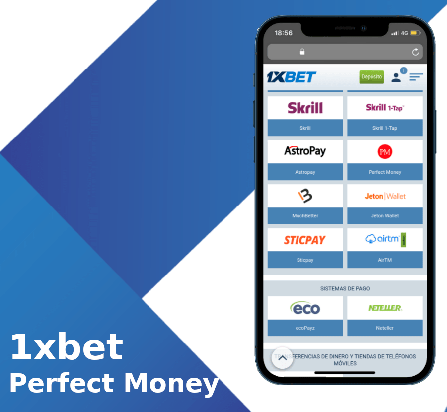 1xbet Perfect Money
